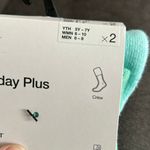 Nike  2 Pairs "JUST DO IT" Men's/Women's COTTON CREW SOCKS green women’s 6-10 Photo 1