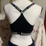 Bebe Black Sports Bra Photo 3