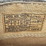 UGG  Grey Suede Lace Up Ankle Boots Block‎ Heel Women Photo 11