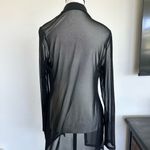 Motel Rocks  Black Mesh Top Photo 2