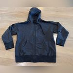 Lululemon Ready to Roll zip up Hoodie Heathered Black size 6 Photo 5