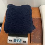 freshman1996 Navy Knit Midi Skirt Women's Size M Blue Size M Photo 4