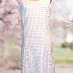 Notations  beautiful white lace sleeveless dress! Photo 3
