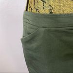 New York & Company Stretch Twill Khaki Pencil Skirt Olive 6 Green Photo 4