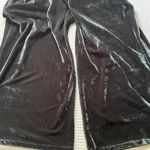 Mystree  Gray Velvet Wide Leg Jumpsuit Photo 6