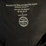 Majestic Filatures Du Lion 2 US S Deluxe Tee T Shirt Swarovski Crystals Silk Black Photo 3