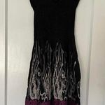 Sophie Max Black Smocked Bodice Dress size X-Small Photo 6
