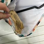 Cupshe Miss You Poppy One Piece Swimsuit Floral Stripe Size Large Photo 9