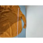 Moth by Anthropologie mustard yellow sweater womens size S cowl neck knit Photo 7