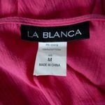 La Blanca pointelle cotton pink tunic, coverup size M Photo 11