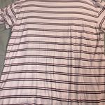 American Eagle Outfitters Striped White Soft & Sexy Shirt Photo 2