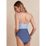 Summersalt The Wave Sky Blue Mountain One Piece Swim Womens 16 Photo 1