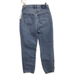 Abercrombie & Fitch  Curve Love The Dad High Rise Blue Light Wash Jeans Size 26 2 Photo 1