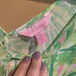 Lilly Pulitzer Mai Romper Size XS Tiki Pink Flamingo Tropical Print RARE Photo 7