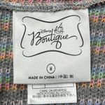 Disney Boutique Knitted Multicolor Sleeveless Mickey Minnie Mouse Hoodie size M Photo 3