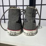 Converse charcoal Canvas High-Top Sneakers Photo 2