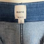 Anthropologie - Maeve The Colette Crop High-Rise Wide-Leg Jeans Blue Wash Denim Photo 6