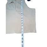 Abercrombie & Fitch NWT Womens Polo Tank Top Sleeveless Crop Top Sand Medium Photo 4
