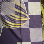 TATCHI SILKY SQUARE SCARF Purple Photo 5