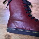 Dr. Martens  Cherry Red Ankle Booties Photo 8