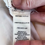 Rebecca Taylor Women's White And Black Tweed Peplum Jacket Size 8 Photo 8