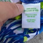 Lilly Pulitzer Brilliant Blue Ceviche Cropped Ramona Tassel Top Size 4 Photo 6