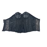 Dominique Colette Lace Corset Bridal Longline Bra Style 8949 Black Size 34B NWT Photo 2