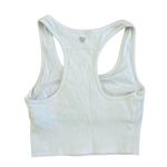 Forever 21 White cropped sports running tank top size small. . Photo 1