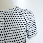 Nina Ricci jacket size 8 40 white black polka dot blazer Photo 5