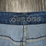 Bamboo  Jeans Women's Dark Blue Jeans Distresses Size 9/10 Photo 3