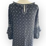 Max Studio NWT Long Ruffle Sleeve Shift Dress, Medium Photo 5