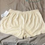 Beyond Yoga  Off-White Athletic Shorts Photo 0