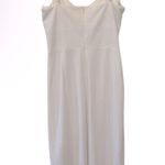 Dress the Population NWT Alana Front Slit Body-Con Dress in White Size Large Photo 4