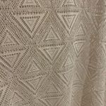 Xhilaration Long Sheer Swim Coverup Womens Sz XL Cream EUC Photo 2