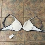 Loft | new with tags size XS flower printed bikini top Photo 4