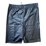 Pretty Little Thing Scuba Wet Look Cycle Shorts Size 12 NWT Photo 4