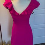DO+BE  Vibrant Pink Ruffle Dress Photo 0