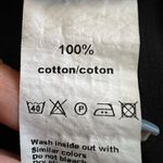 Polaroid Original Black T-shirt White Logo 100% Cotton Photo 3