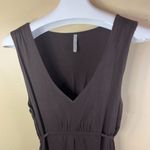 Old Navy  Women's Black Sleeveless Maxi Dress Size Large V-Neck Long Classic Work Photo 1