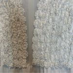 For Love & Lemons  White Lulu Dress Daisy Appliqué  Floral Mesh Photo 4