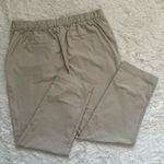 Lululemon Pants Your True Trouser 7/8 Pant Pull On Trench Khaki W5DB9S Sz 12 Photo 1