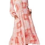 Roller Rabbit Maisie Patchwork Olaya maxi dress in pink Photo 0