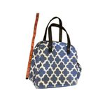 Fit & Fresh Lunch Bag Top Handle Preppy Colorful Bright Blue Photo 12