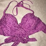 Victoria's Secret 32DD-  Berry  The Wrap Halter SWIM Photo 3