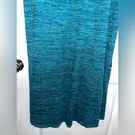 LuLaRoe Sz L Sleeveless Turquoise Side Slit Loose Comfortable Long Cardigan Dust Photo 8