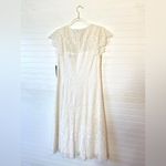 Tahari  Snow White Lace Dress​ Photo 0