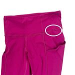 Lululemon Fast and Free High Rise Crop Leggings Nulux 23” Wild Berry Pink Size 4 Photo 4