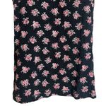 Lei Vintage Y2K Floral Cami Babydoll Top Whimsy Fairy Grunge Festival Size S Black Photo 5