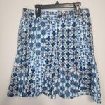 Athleta  BLUE WHITE MEDALLION PACK EVERYWHERE skort size 4 Photo 0