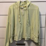 Free People Movement Terry Cloth Green Sweatshirt Photo 1